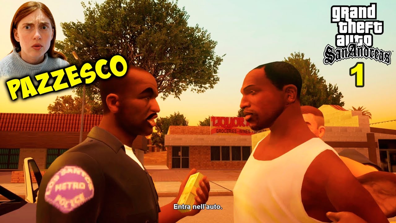 PRIMO GAMEPLAY GTA SAN ANDREAS / cambiare vita è impossibile!