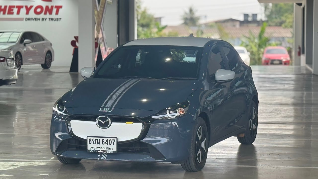 ไมล์9พัน Mazda2 1.3C Clap POP Hatchback 2023จด25 งบน้อยออกได้ รถสภาพป้ายแดงไม่เกินจริง