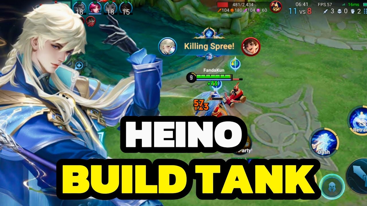 Heino Auto SSS With this Build | Honor of Kings Gameplay 