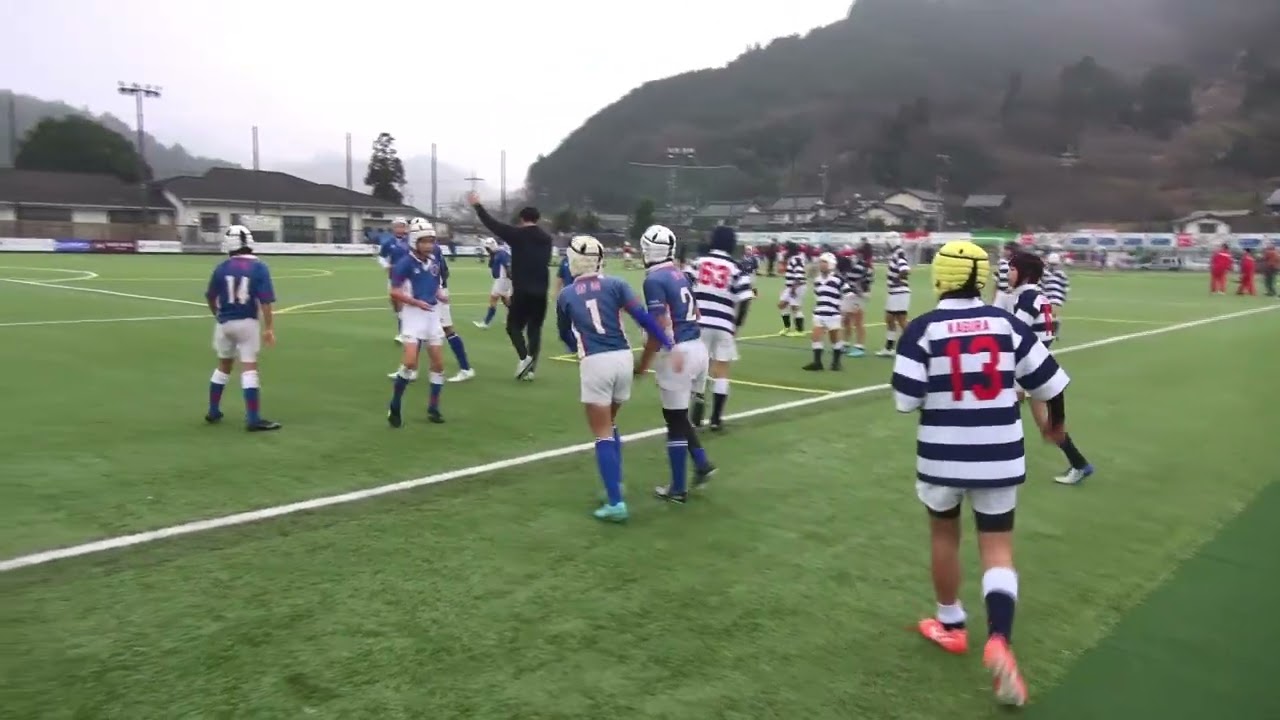第２回京都府スポーツ少年団ラグビーフットボール交流会【亀岡ラグビースクール5.6年試合（亀岡×福知山×山城）】