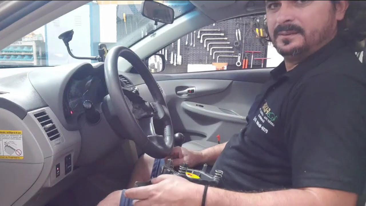 COMO TROCAR CINTA AIR BAG COROLLA DICA🎯💻