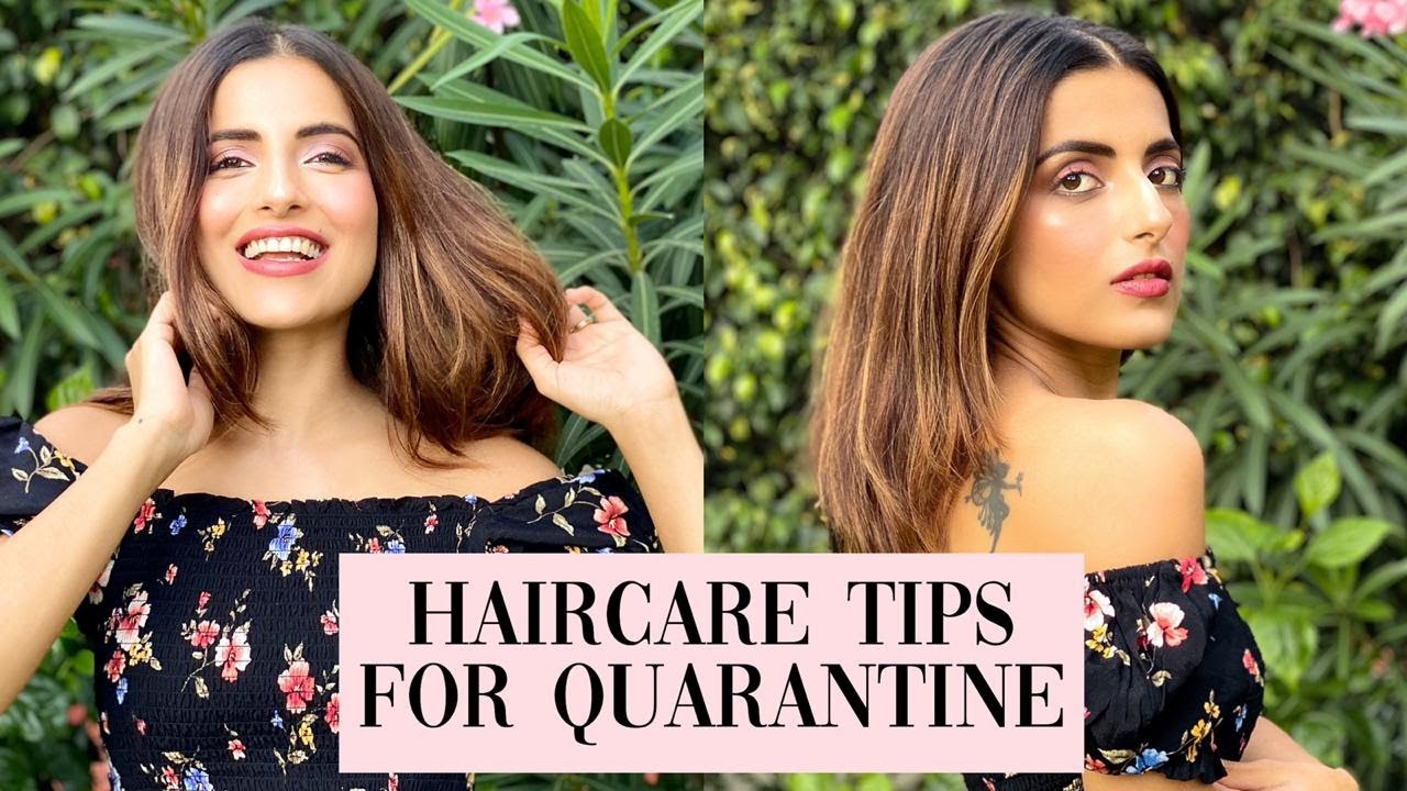 My Quarantine Haircare Routine | Haircare Tips In Lockdown | Knot Me Pretty