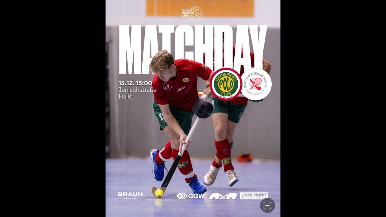 Hallenhockey 1. Bundesliga Herren: Hamburger Polo Club &ndash; DTV Hannover