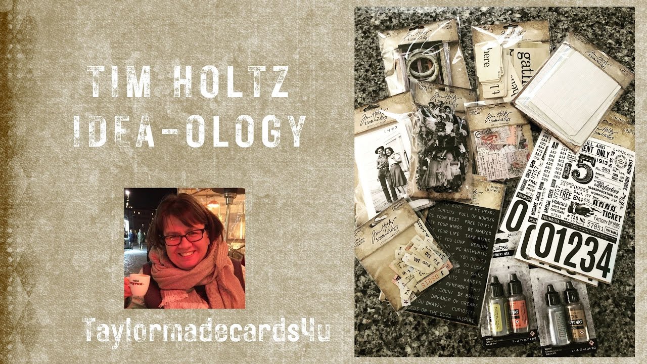 Watch LIVE Replay 🔴 NEW! @timholtz  Release! - idea-ology, Foundry Wax, Paper dolls & more!