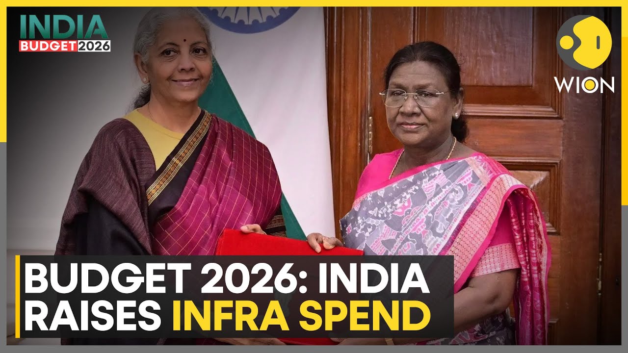 India Budget 2026: ₹12.2 Trillion Push On Infrastructure Spending | WION News