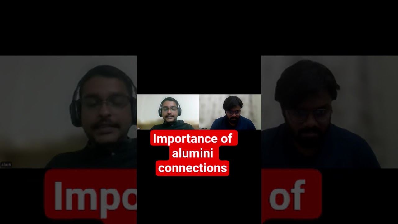 importance of Alumini connections network 