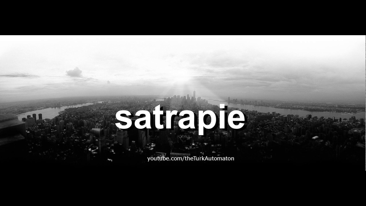Jak wym&oacute;wić satrapie w języku niemieckim?