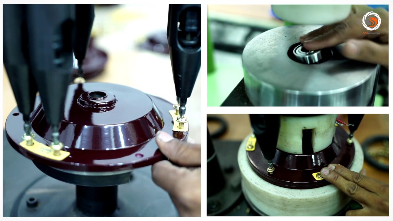 Ceiling Fan Manufacturing Plant : SS Industries, Akola ( Maharashtra)