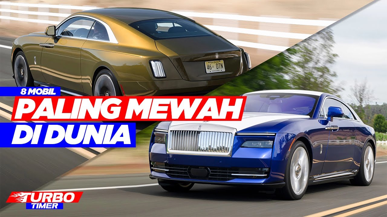MILYARAN! Inilah daftar 8 MOBIL TERMEWAH DI DUNIA!!