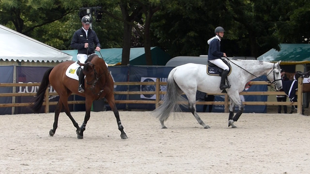 Marcus Ehning, Cristy, paddock Paris Eiffel Jumping 2017 (saturday)