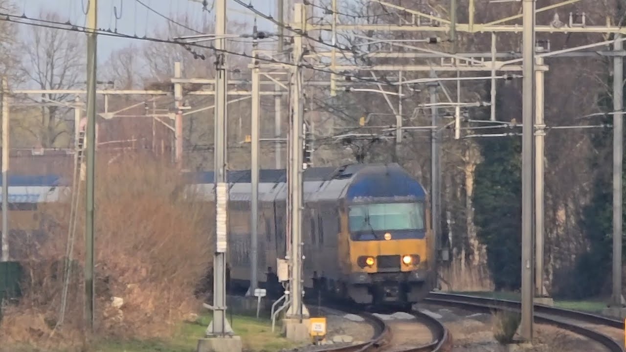 Treinen bij het transferium in Barneveld Noord | 08-03-26 + 14-03-26