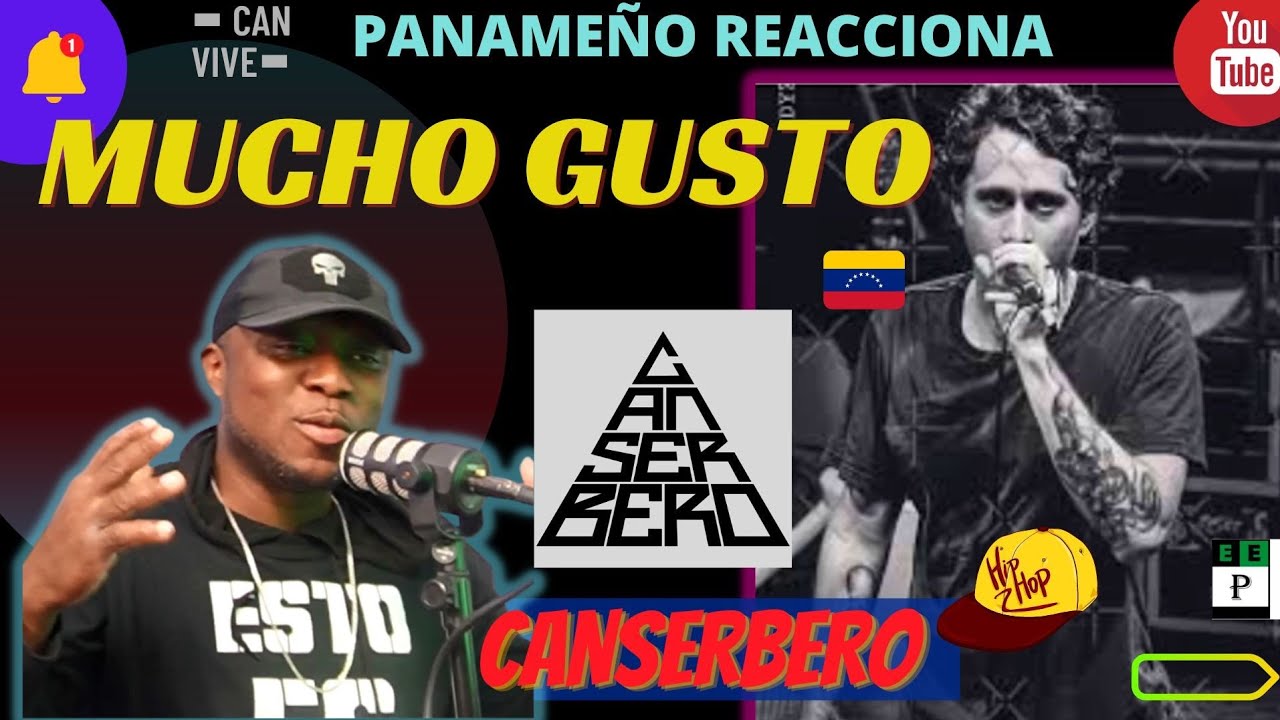 CANSERBERO - MUCHO GUSTO  |PANAMEÑO REACCIONA| #RapVenezolano