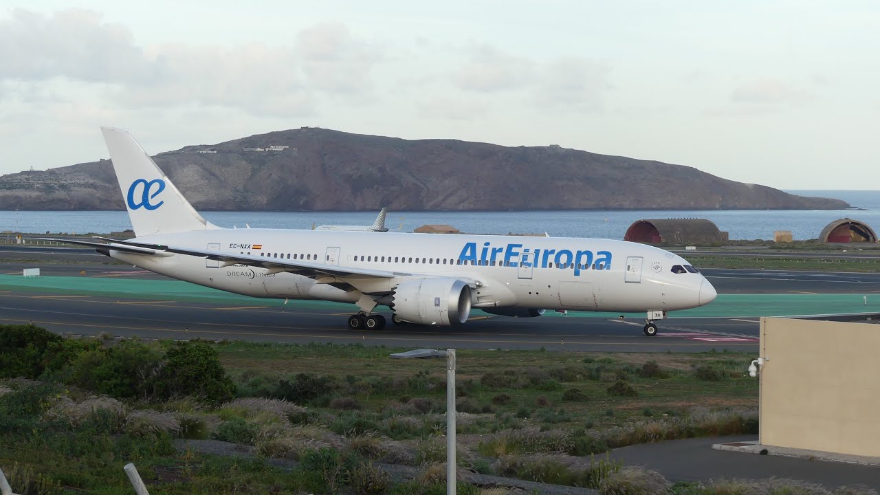 Planespotting| aeropuerto de Gran Canaria   8/2/2026 pista 03L