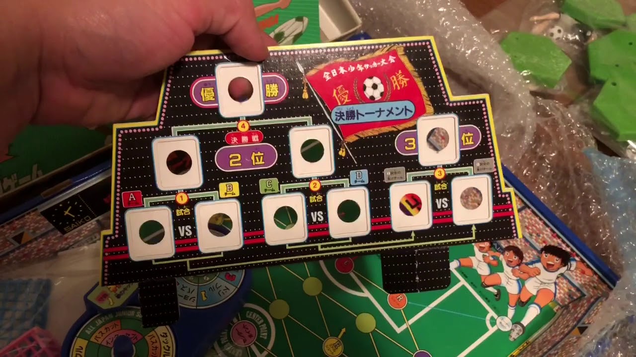 Super Campeones / Captain Tsubasa board game and figures