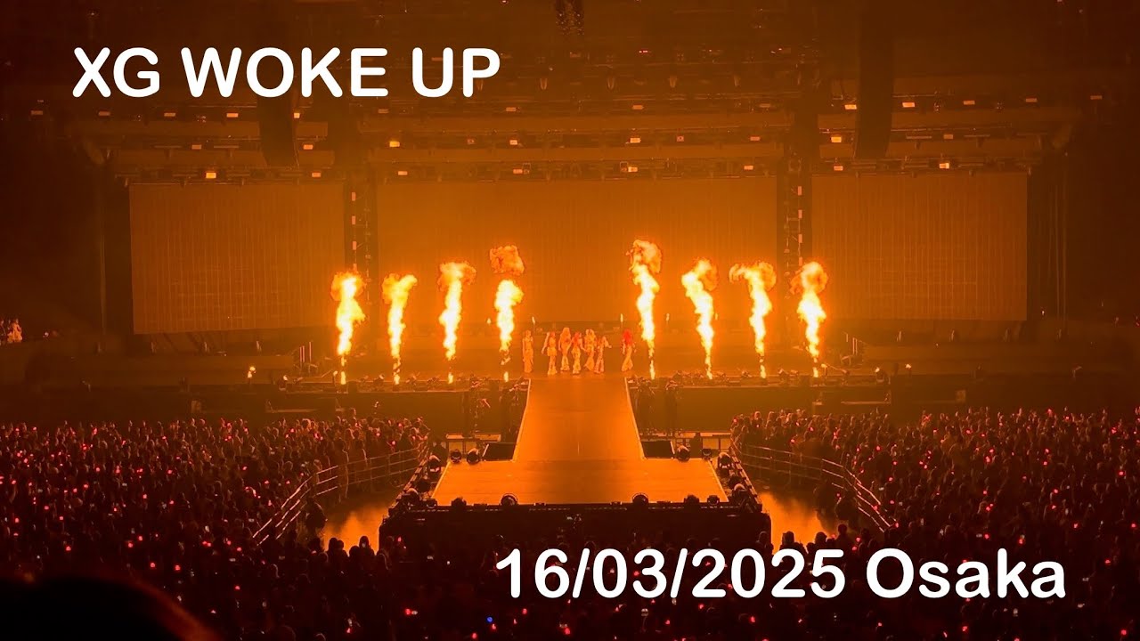 【4K】16/03/2025 XG in OSAKA - WOKE UP