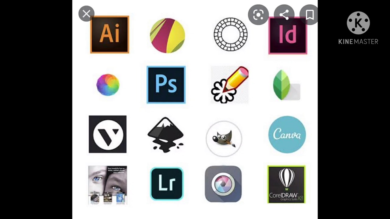 Tipos de software de dise&ntilde;o.
