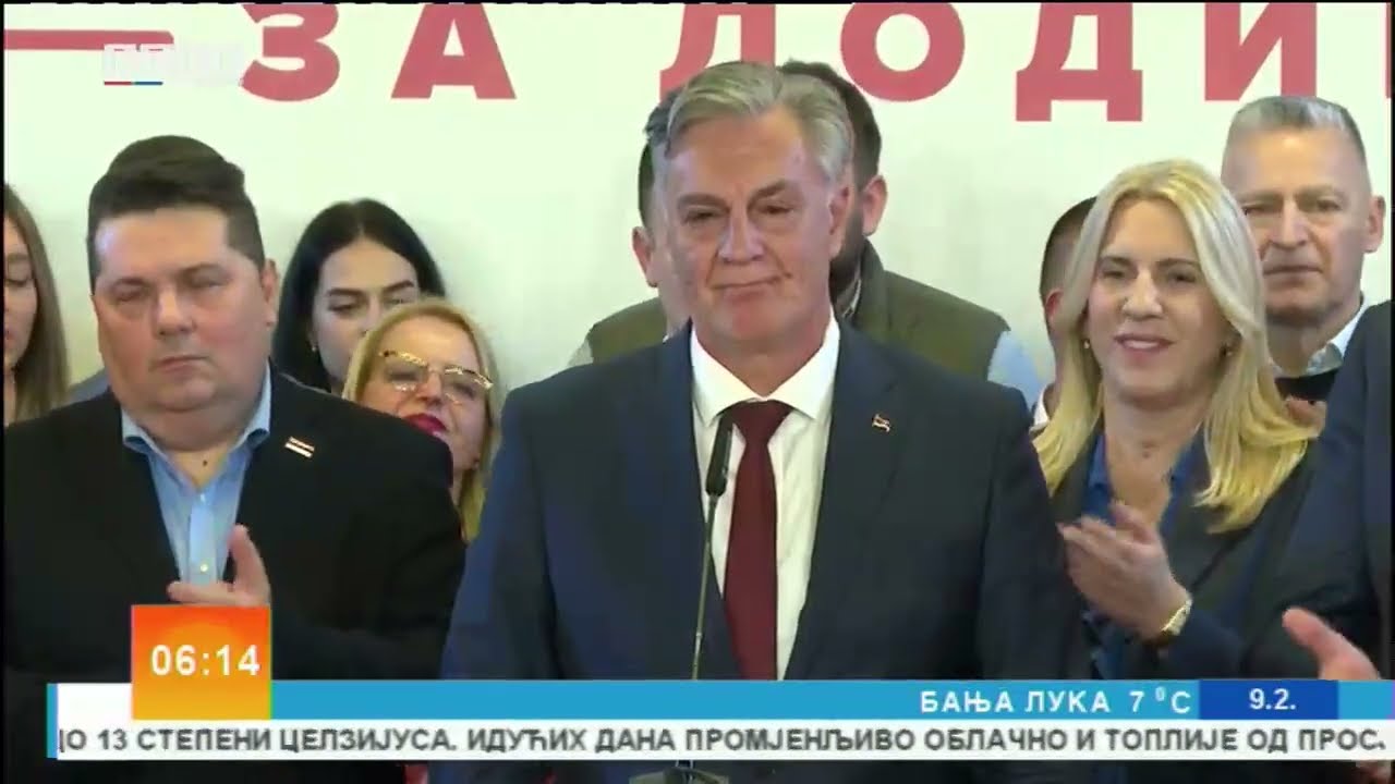 Građani poslali jasnu poruku - Siniša Karan novi predsjednik Srpske