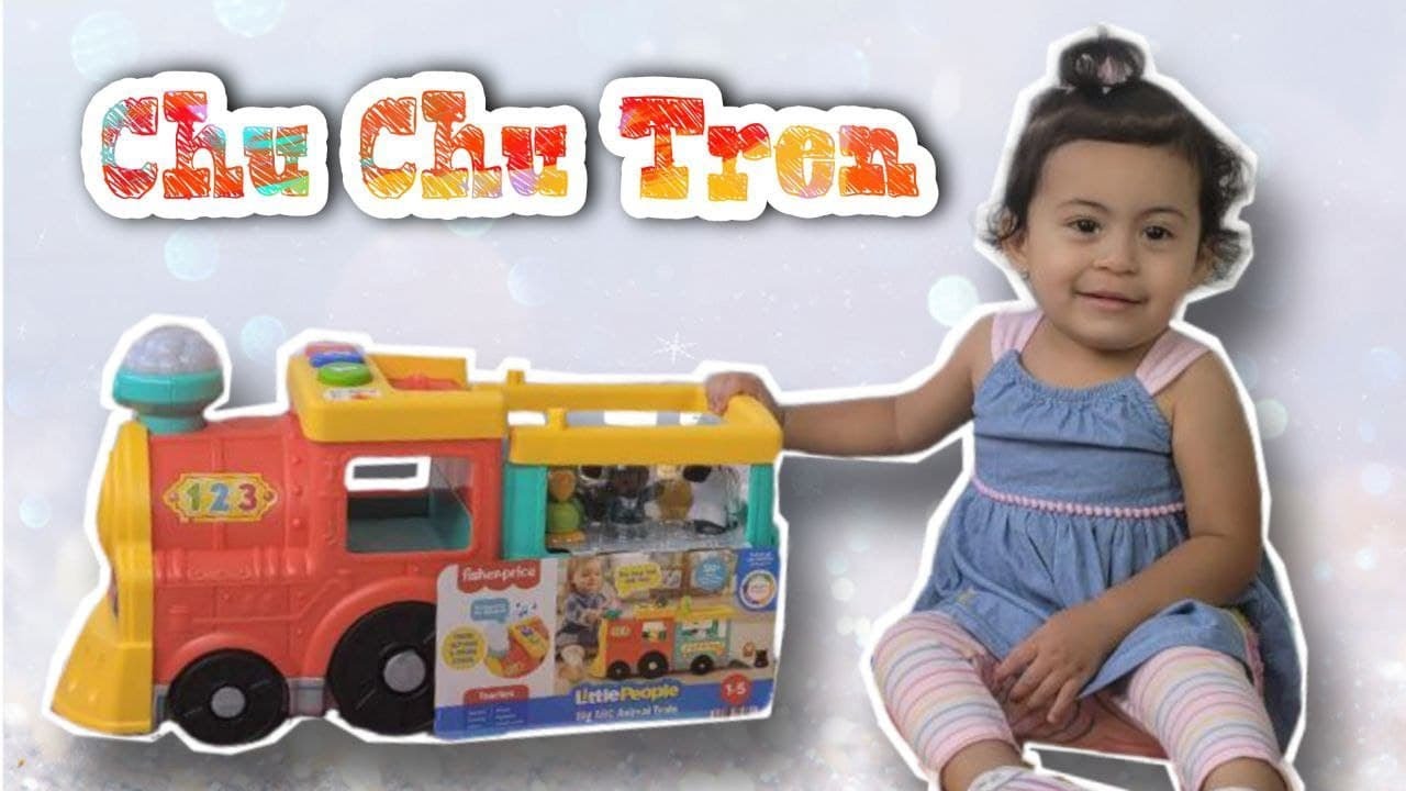 Fisher-Price Little People Big ABC Animal Train Musical Push Toy