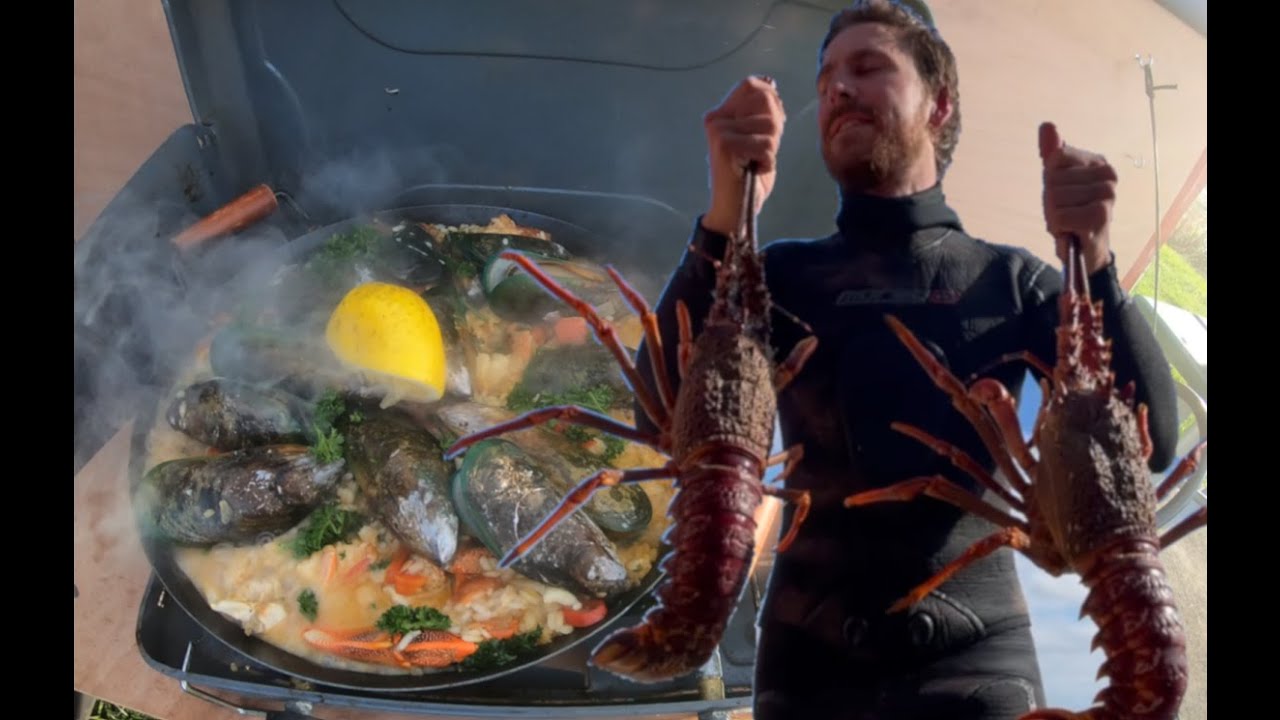 The best SEAFOOD PAELLA | Spearfishing NZ | Catch n Cook Ep.23