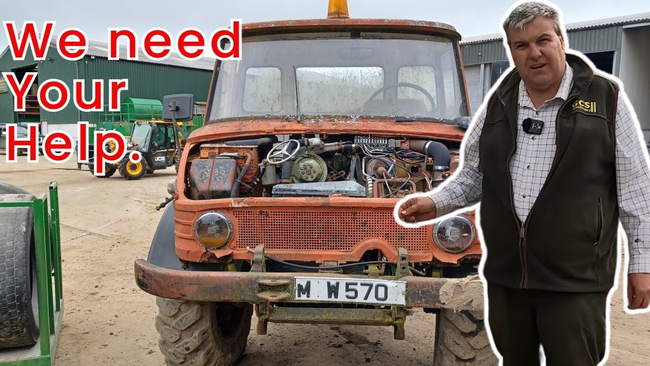 Mercedes Unimog off-road vehicle restoration. Where do we start???