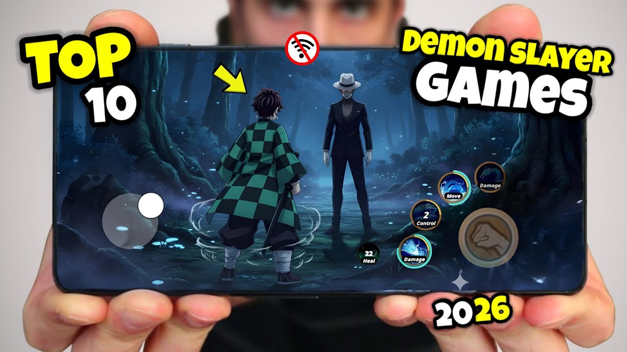 ТОП-10 лучших игр DEMON SLAYER 2025 года (для Android и iOS) | Лучшая игра серии KIMETSU NO YAIBA