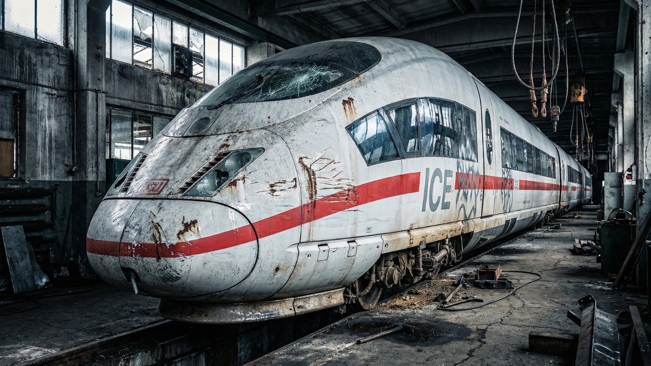 We Restored an Abandoned German ICE Bullet Train from Complete Ruin