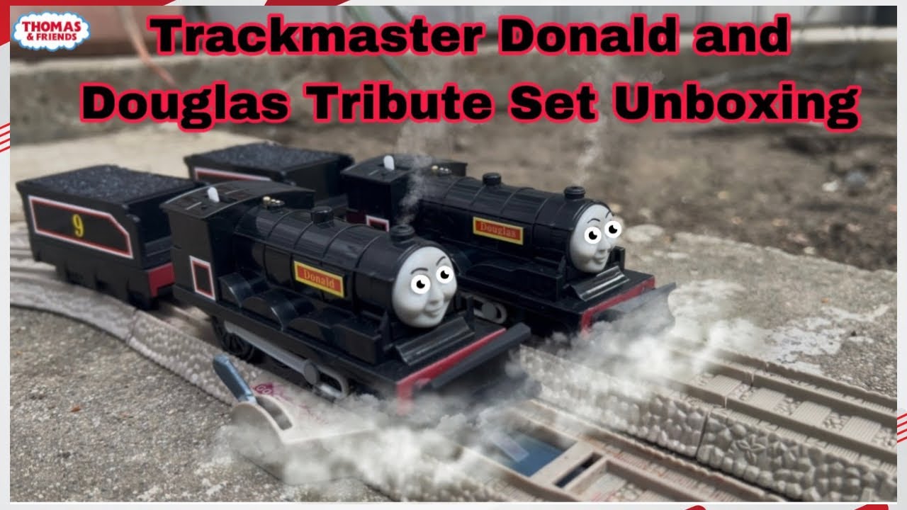 Trackmaster Donald and Douglas Tribute Set Unboxing and Run