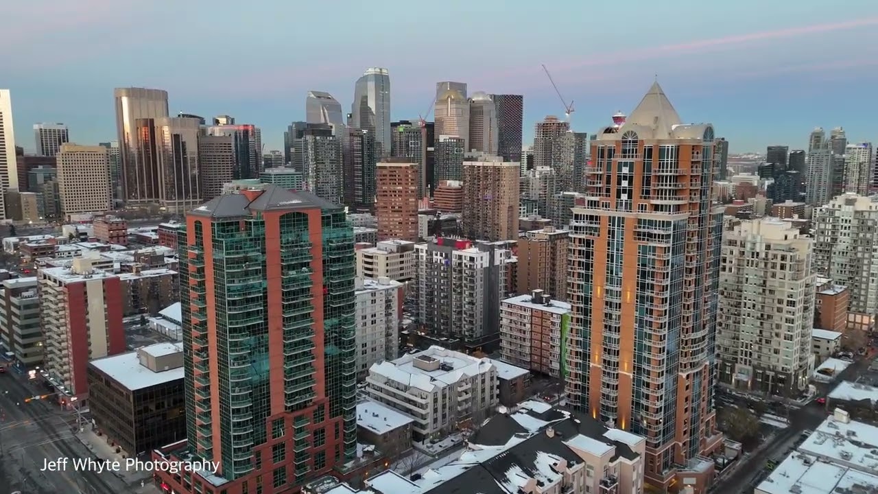 Calgary In Winter |  Drone Reel