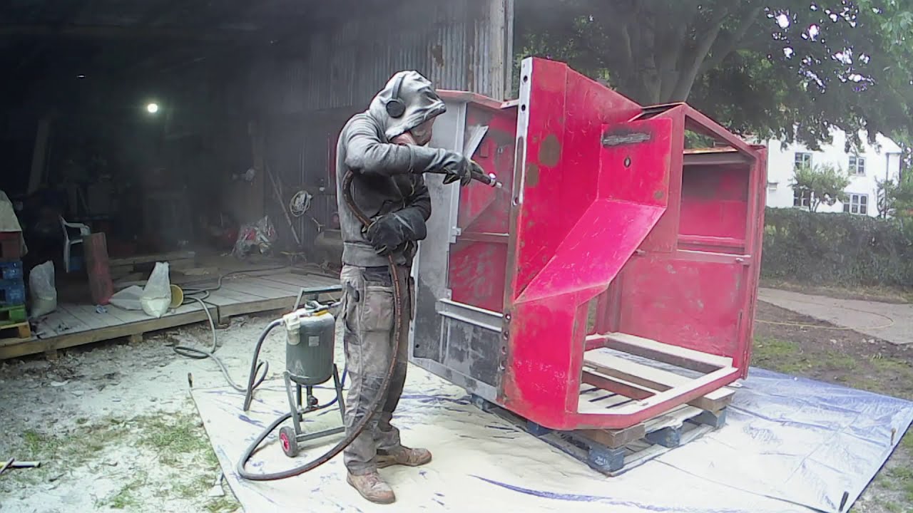 MF1200 part 9 painting the cab