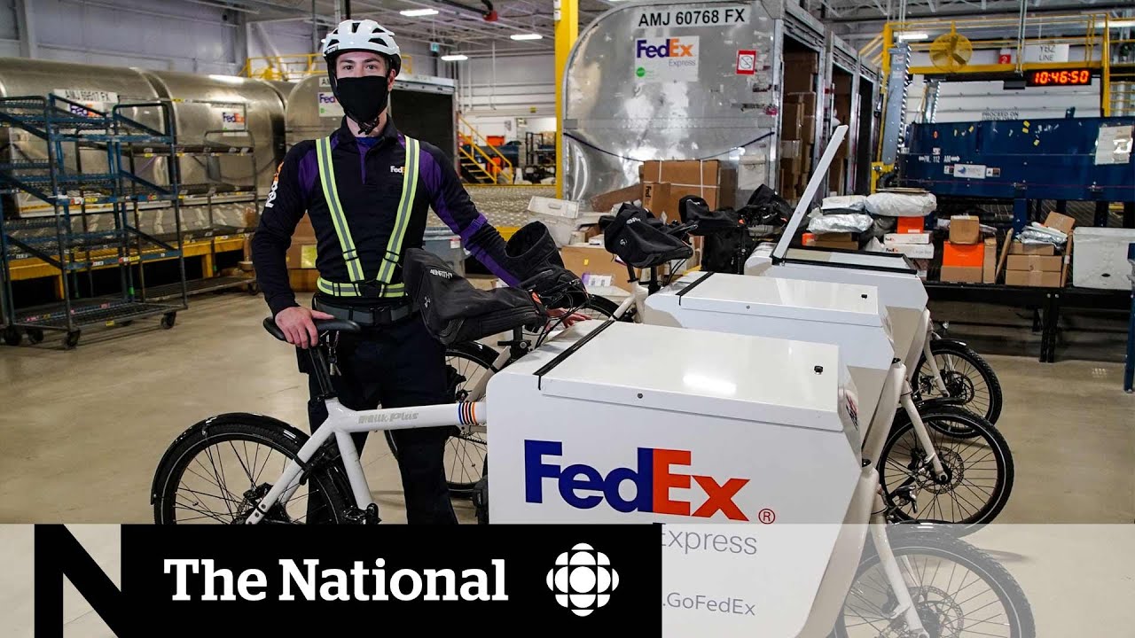 FedEx pilots e-cargo bikes to reduce emissions from delivering packages