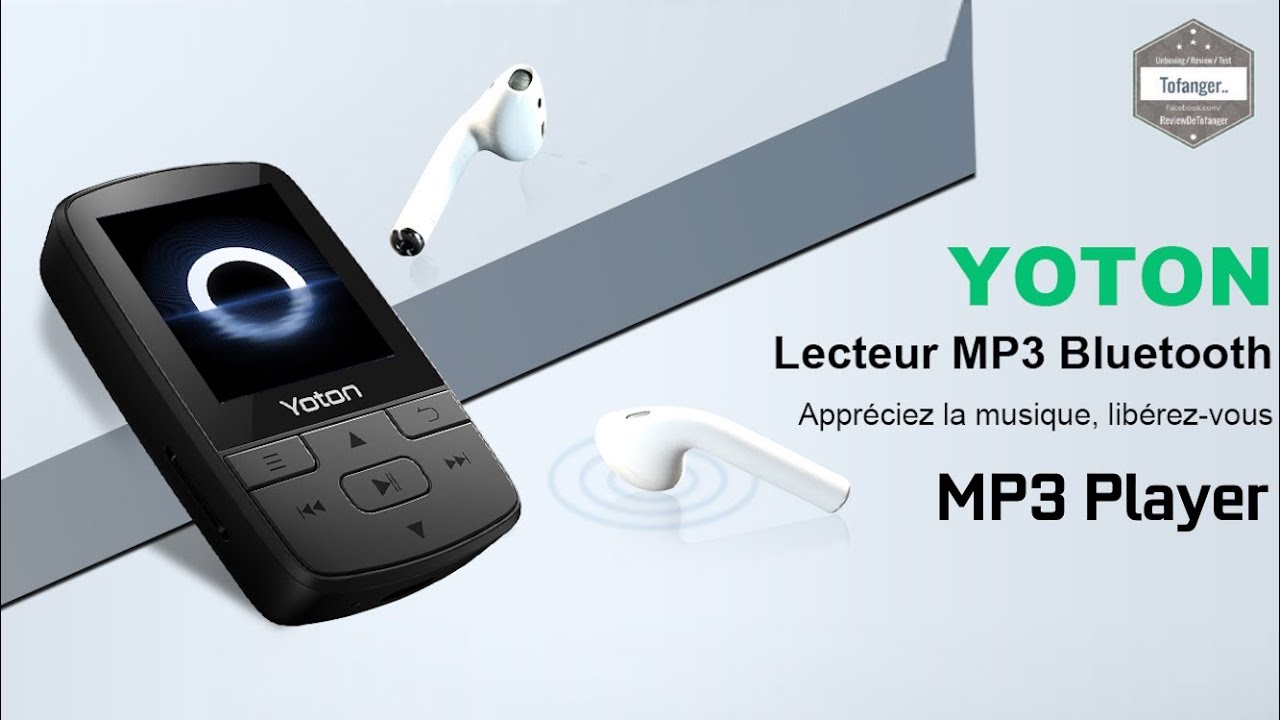 MP3-плеер YOTON YM03 с Bluetooth и картой Micro SD емкостью 64 ГБ — распаковка