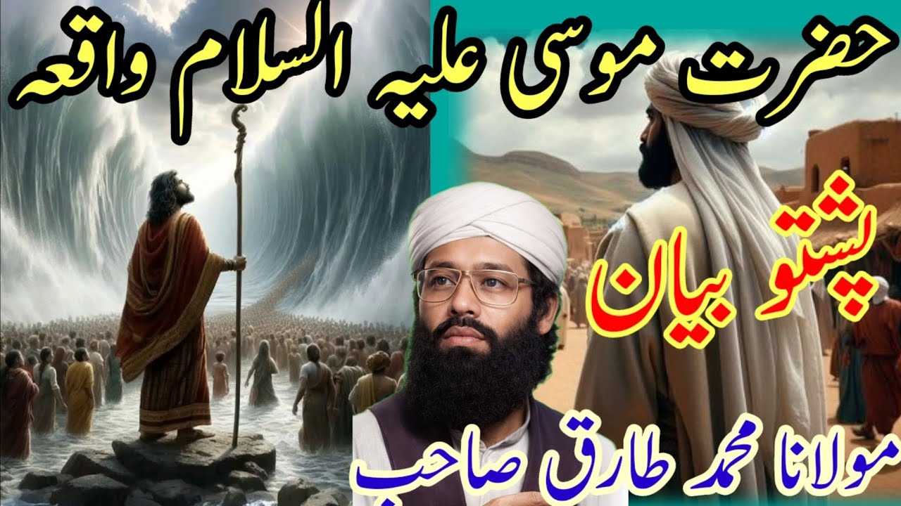 حضرت موسی علیہ السلام واقعہ مکمل واقعہo Maulana Tariq ja Pashto bayan Maulana Tariq Sahab