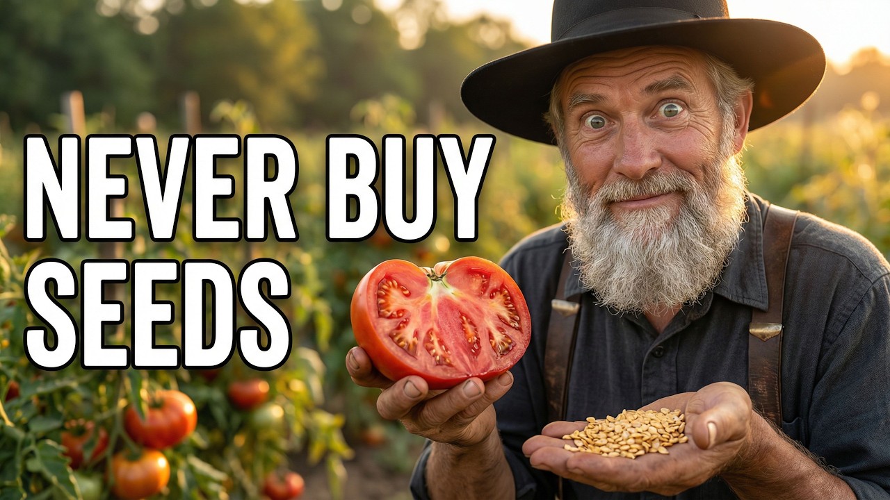 Why Amish never buy seeds twice (and how one plant feeds you forever)