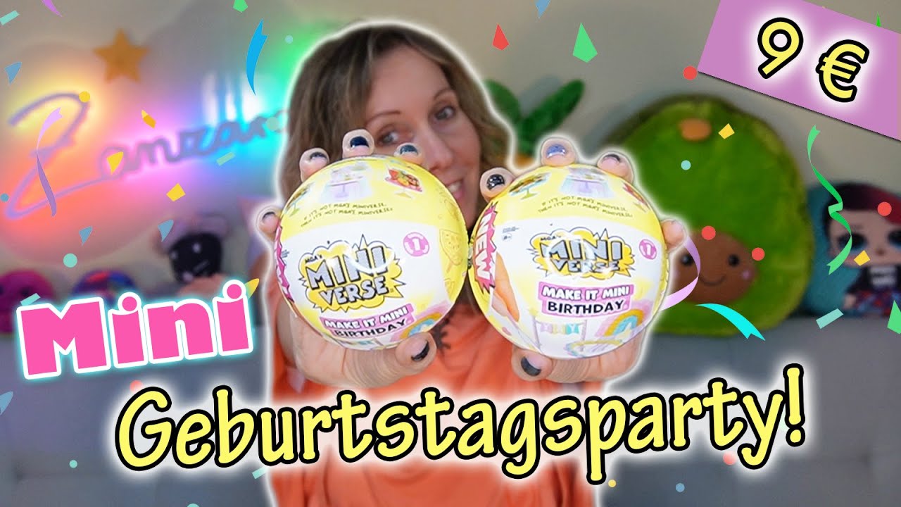 Mini GEBURTSTAGS Überraschungen 😍 Miniverse Birthday Kugeln