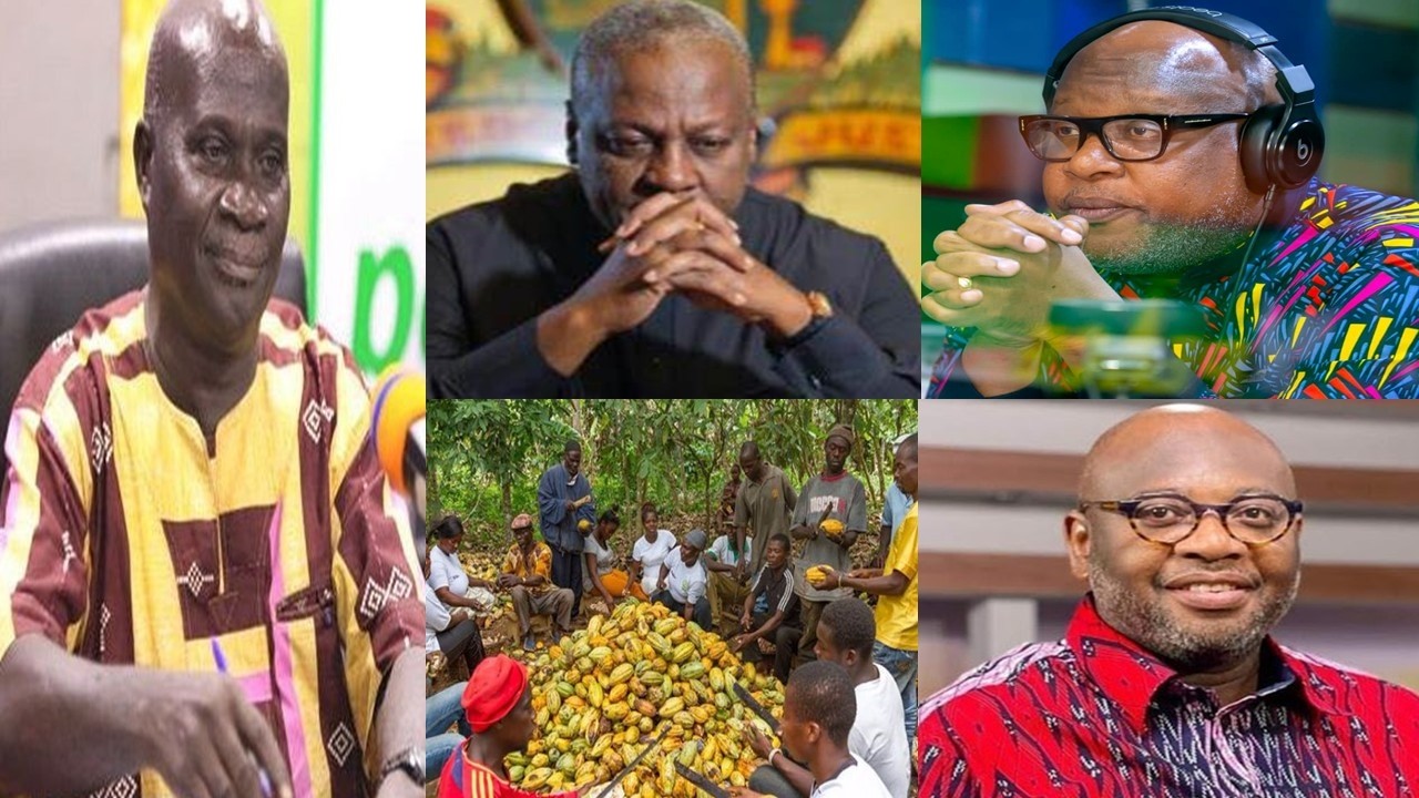 Prof Kofi Agyekum set the record straight, they are all thievës, as Cocoa framers cries for...