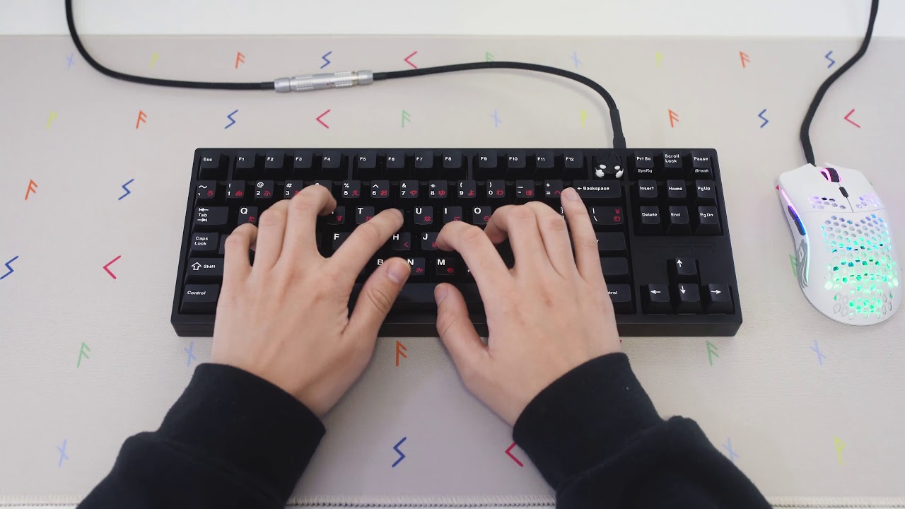 TGR Jane V2 CE: Typing sounds (Top-mounted; Cherry MX Retooled Black)