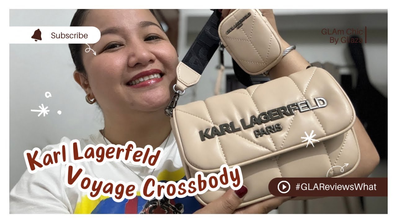 #BagReview: Karl Lagerfeld Voyage Crossbody