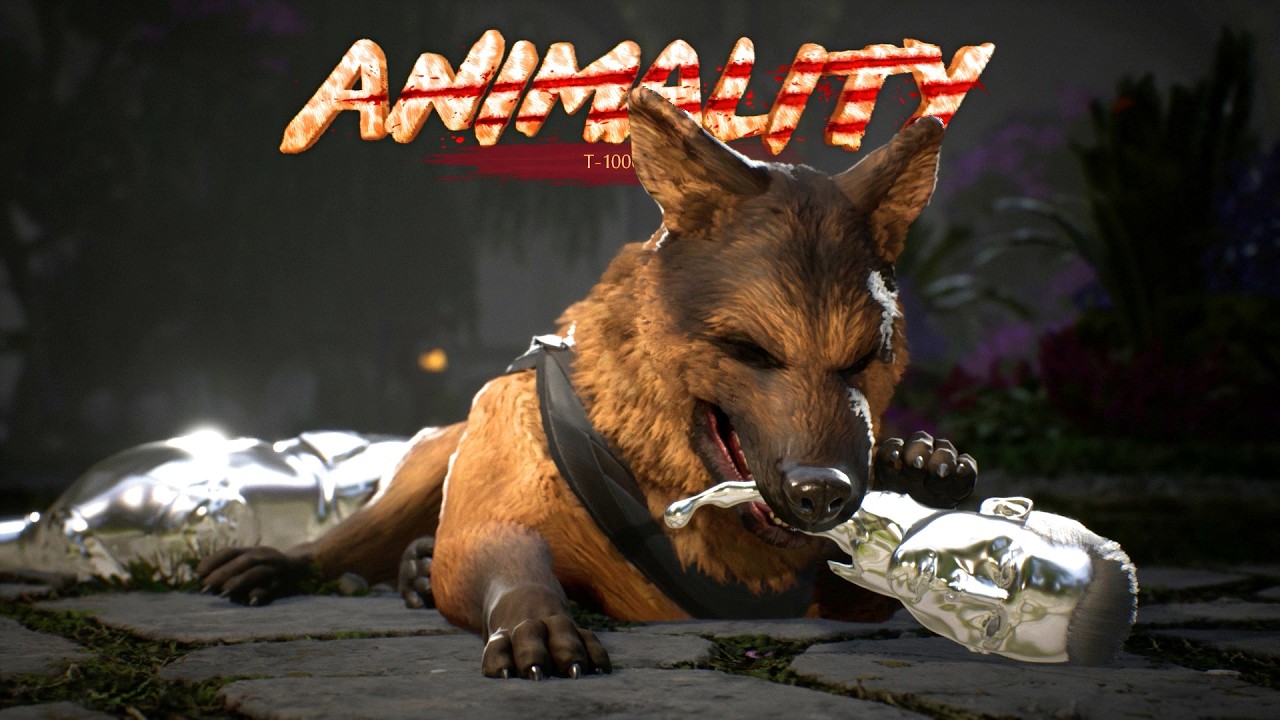 MK1 All Animalities on T-1000 Terminator