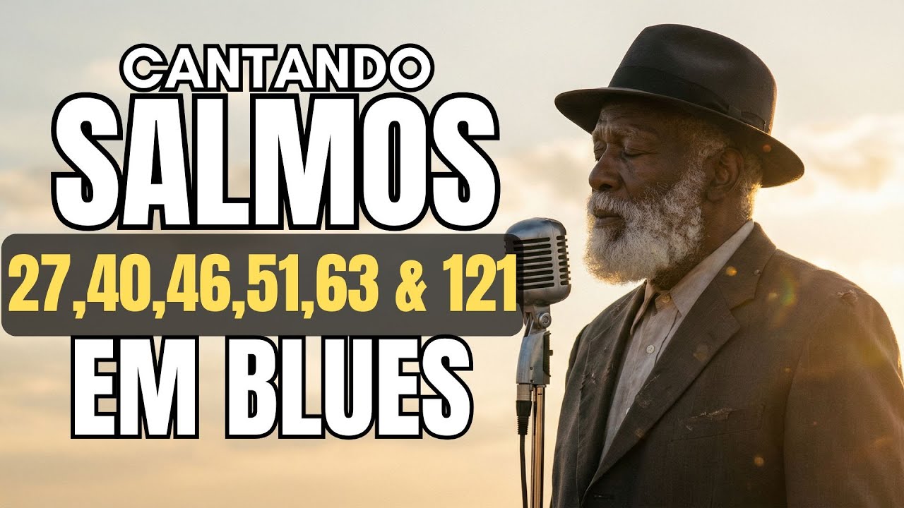 Salmos 27, 40, 46, 51, 63 e 121 – Blues Gospel da Fé que Espera, Descansa e Confia em Deus