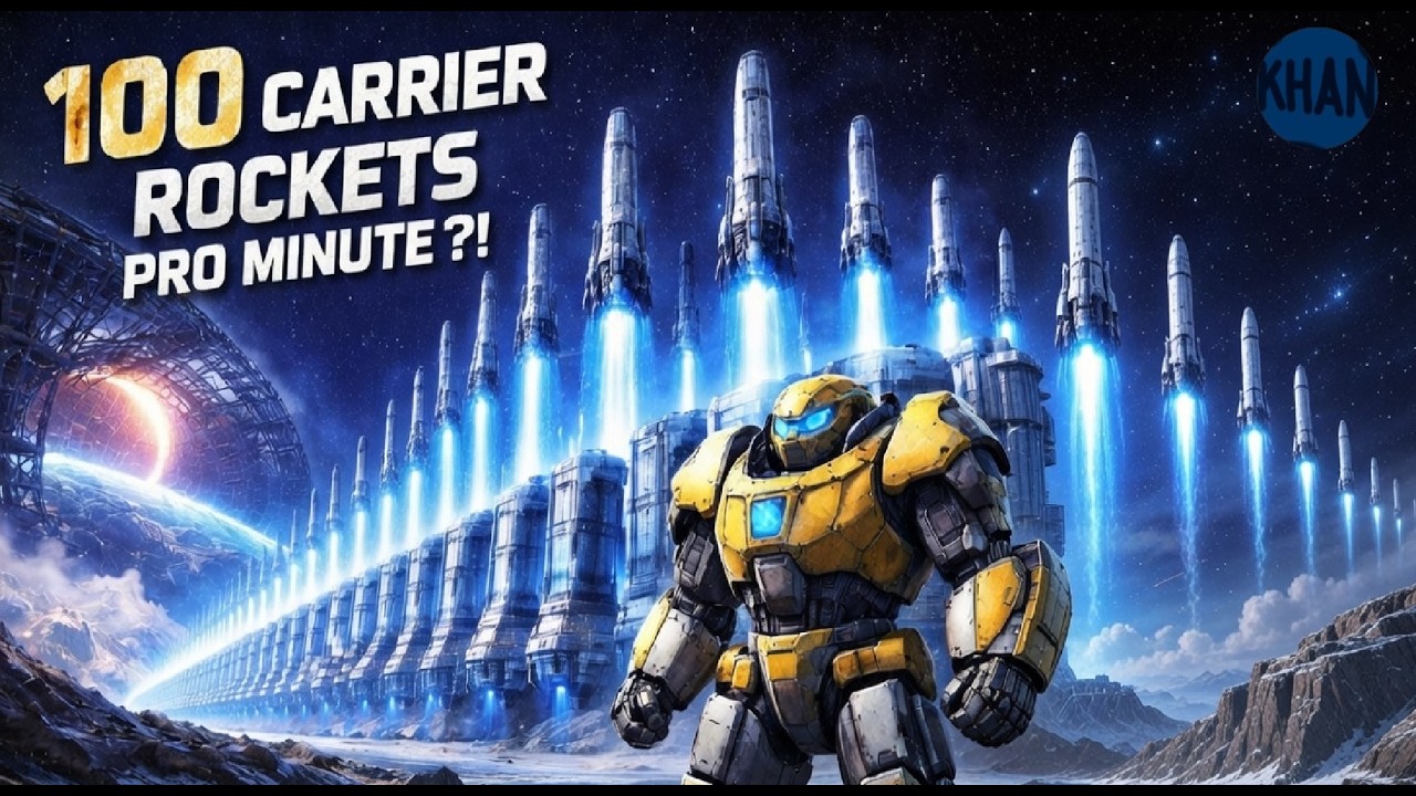 Ziel 100 Carrier Rockets pro Minute - Dyson Sphere Program