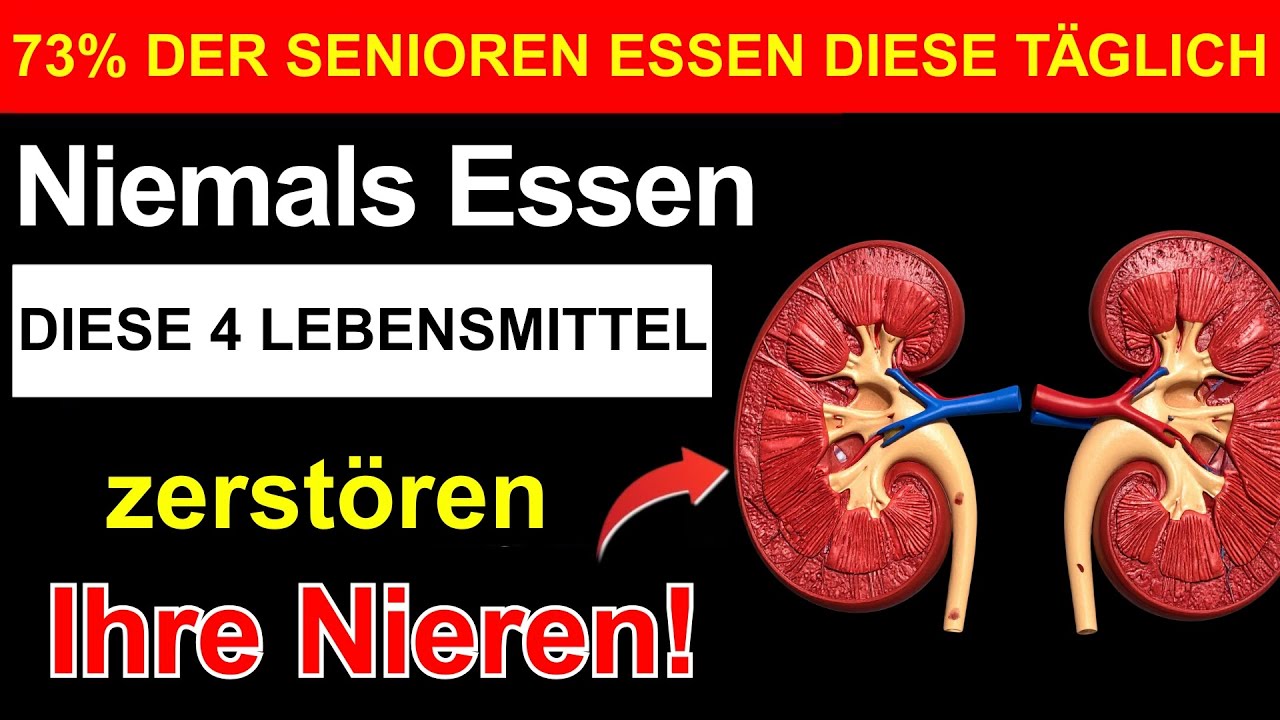 Über 60 4 Schlimmste Lebensmittel Für Ihre Nieren + 4 Lebensmittel Die Sie Schützen