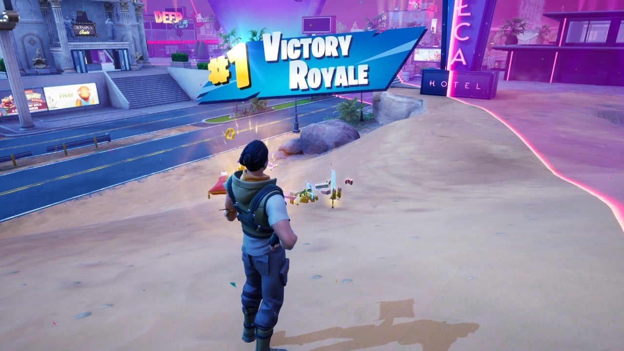 First Fortnite Win in a While