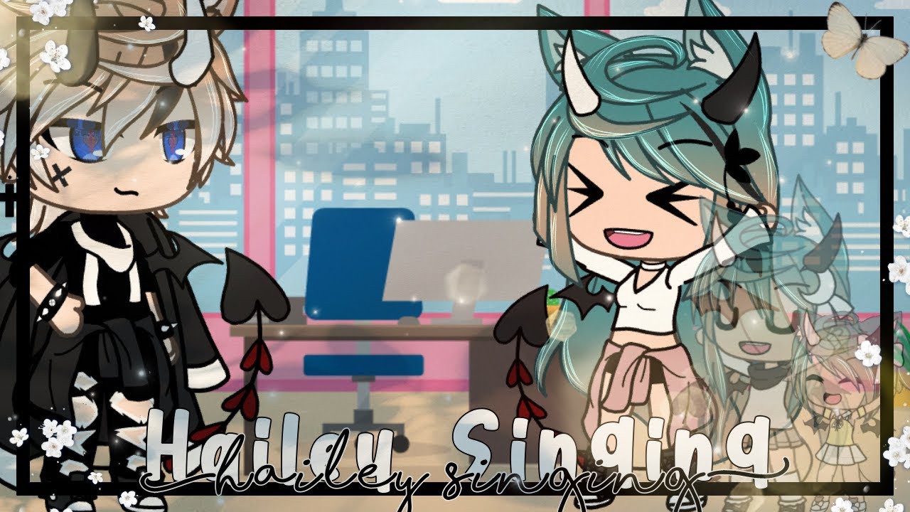 💖✨|| HAILEY’S SINGING IMPROVEMENTS || younger to older || Gacha Life || Itz_Luna ||✨💖