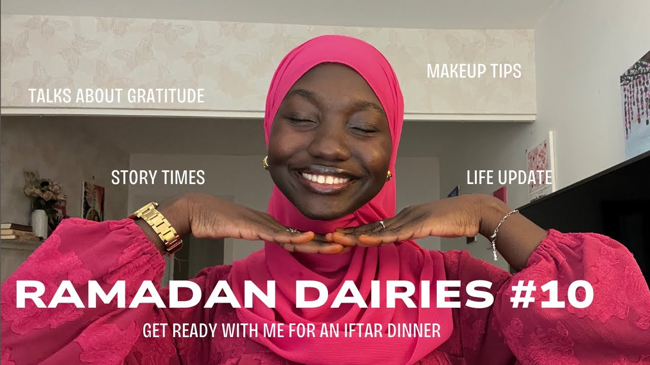 Ramadan diaries #10 | GRWM for an Iftar dinner
