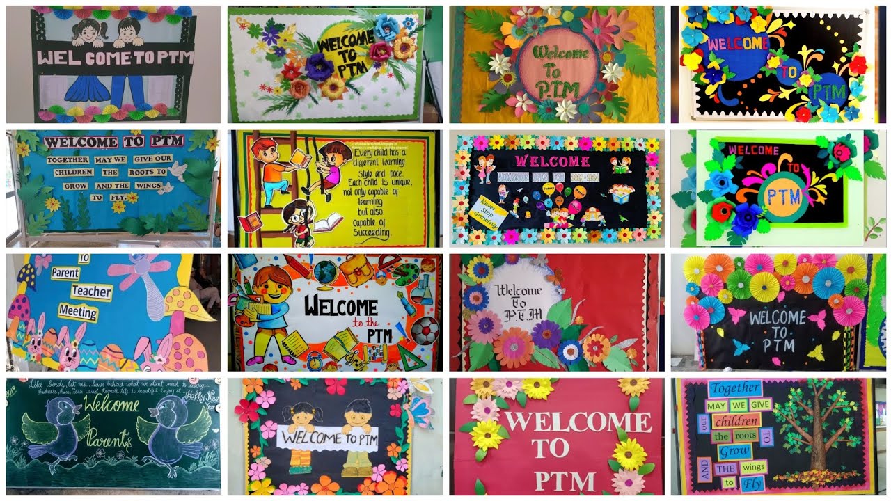 PTM board decoration ideas 💫 Welcome to PTM board decoration ideas 💫 #ptm #board #viralvideo 💕💕