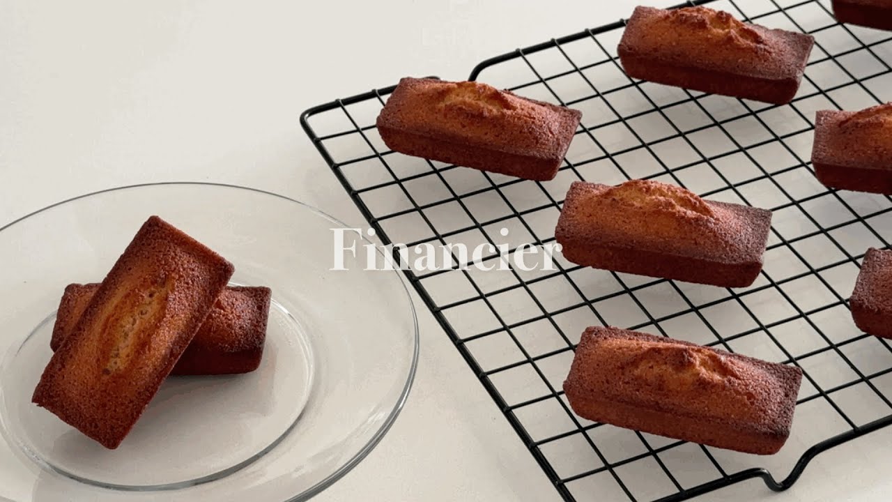 ‘당장 팔고 싶은 맛’ 겉바속쫀 기본 휘낭시에 만들기 | Financier recipe