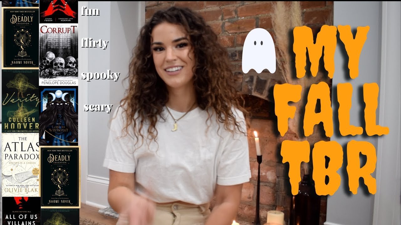 books to read this fall🍁👻 (my autumn tbr // dark academia, spooky, cozy, gilmore girls vibes)