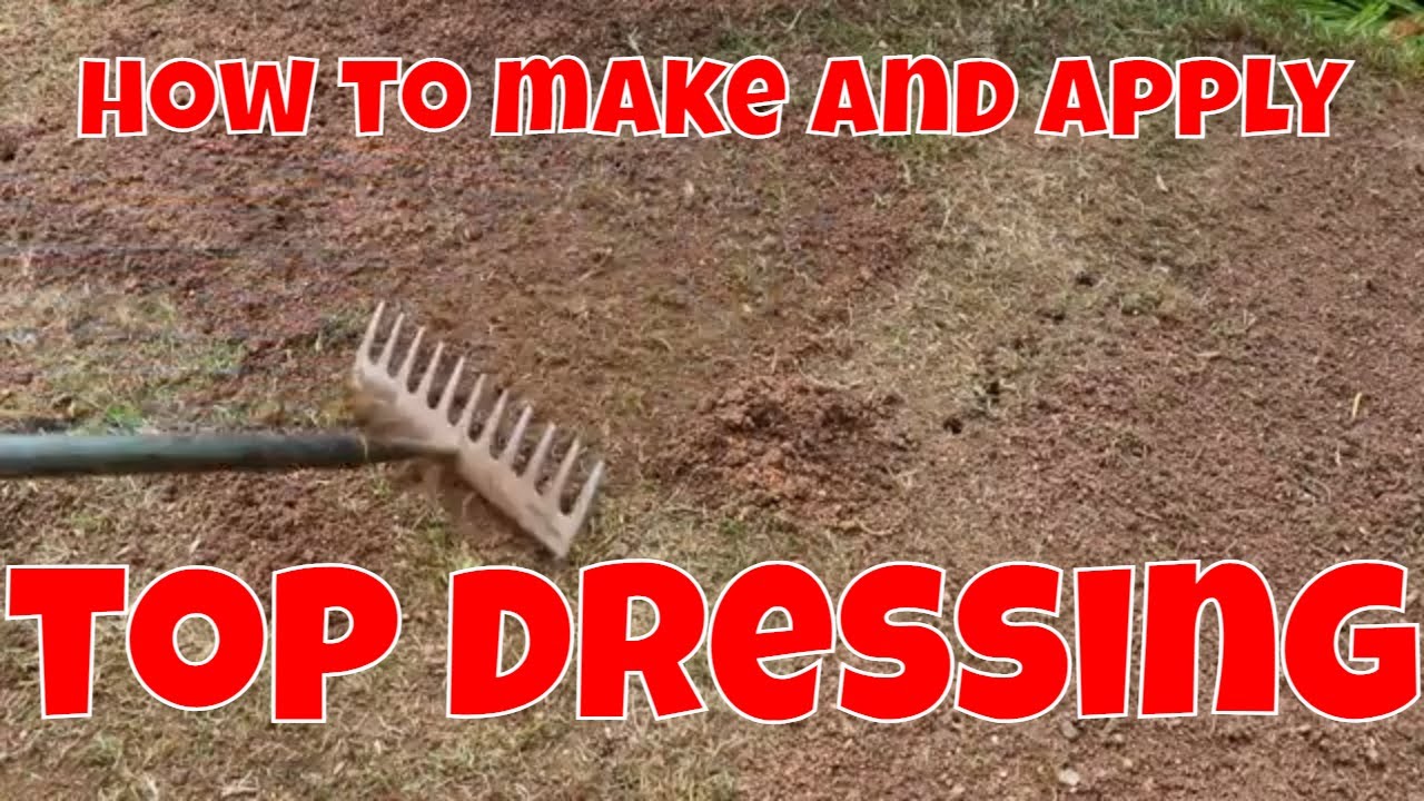 Top Dress your Lawn to Fix Drainage Problems