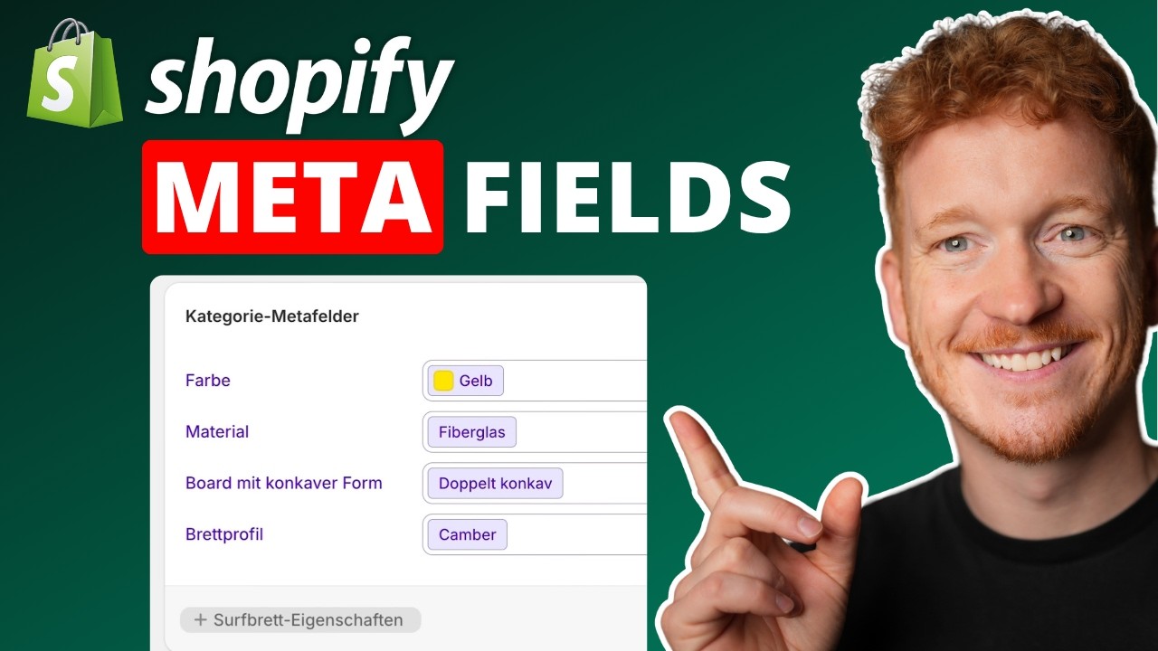 Shopify Metafields erstellen &ndash; Anleitung auf Deutsch (2026)
