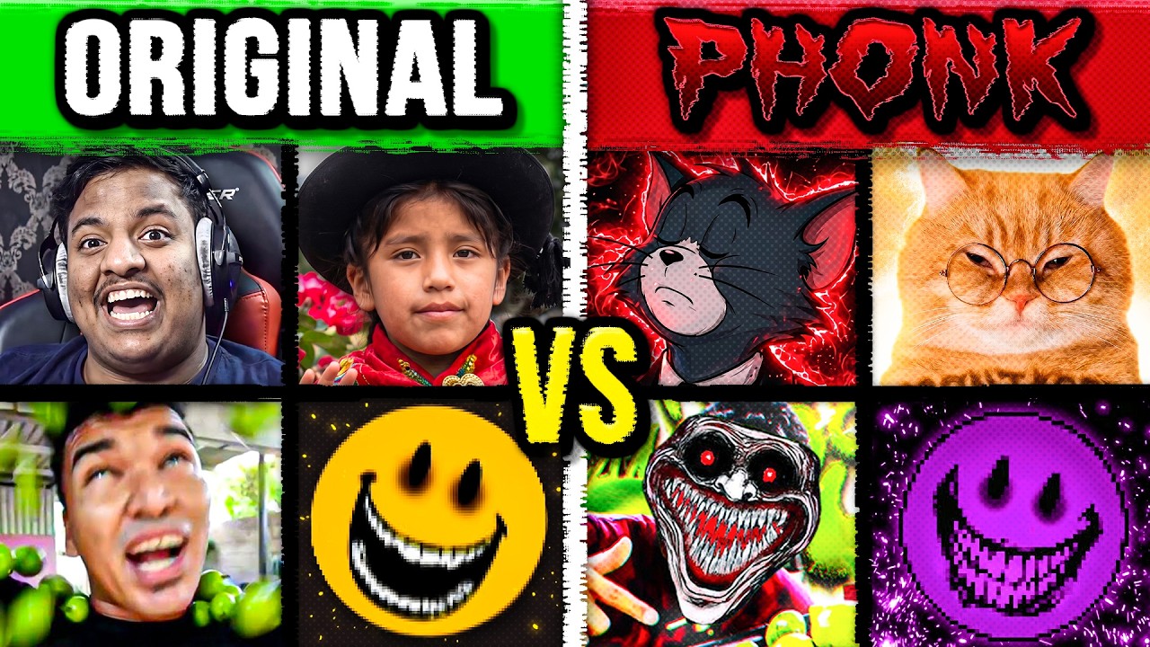 ORIGINAL vs PHONK/FUNK VERSION